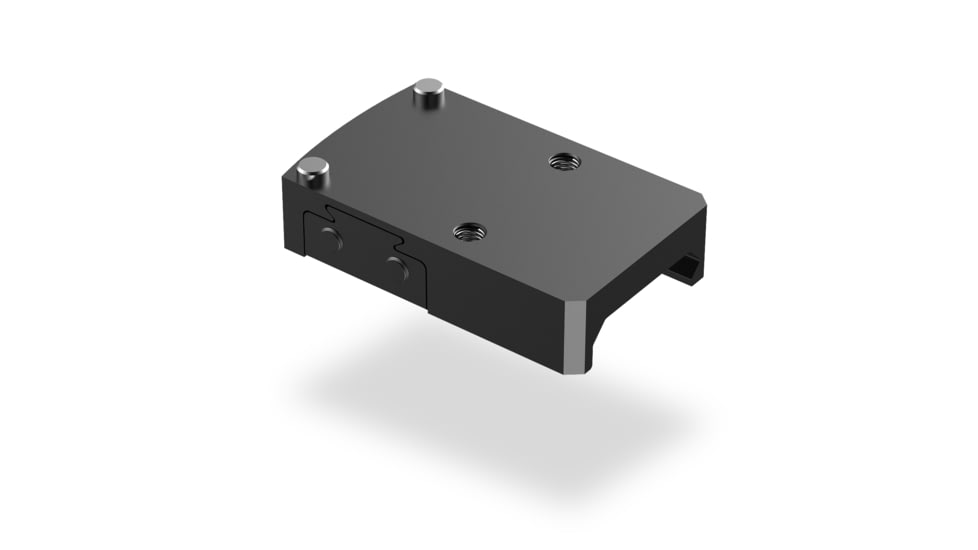 Swampfox 1913 Low Profile Picatinny Base Mount for Liberty and Justice, Black, LJA-PBM-6061B