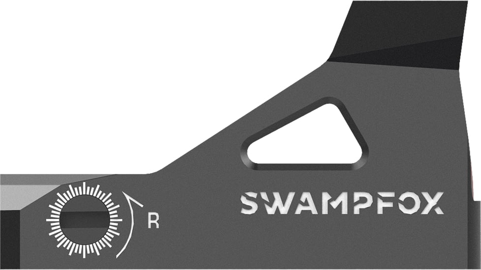 EDEMO, Swampfox Liberty RMR Red Dot Sight, 1x22mm, 3 MOA Red Dot Reticle, Black, LBT00122-3