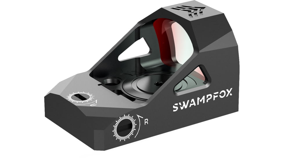 EDEMO, Swampfox Liberty RMR Red Dot Sight, 1x22mm, 3 MOA Red Dot Reticle, Black, LBT00122-3