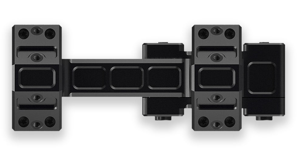 Swampfox Hostile Engagement Sight Mount, 34mm, 1.6in, 45 Degree, Black, SHRM-34-M2