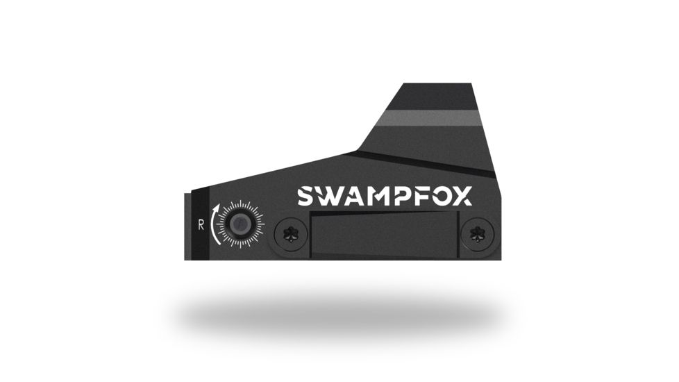 Swampfox Kingslayer Micro Reflex Red Dot Sight, 1x22mm, Red Circle Dot Reticle, Black, OKS00122-RC