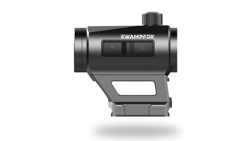EDEMO Swampfox Liberator Red Dot Sight, 1x22mm, Red Circle Dot Reticle, Black, RDLR122-RC, EDEMO4