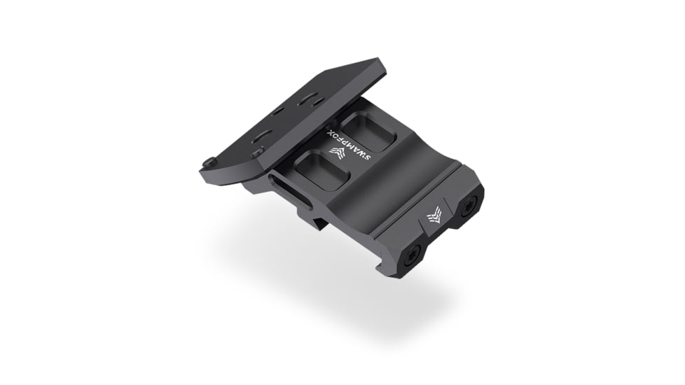Swampfox Rebel Offset For Picatinny Rail Dot Sight Mount, Hard Anodize, Black, RO-DSM-1913