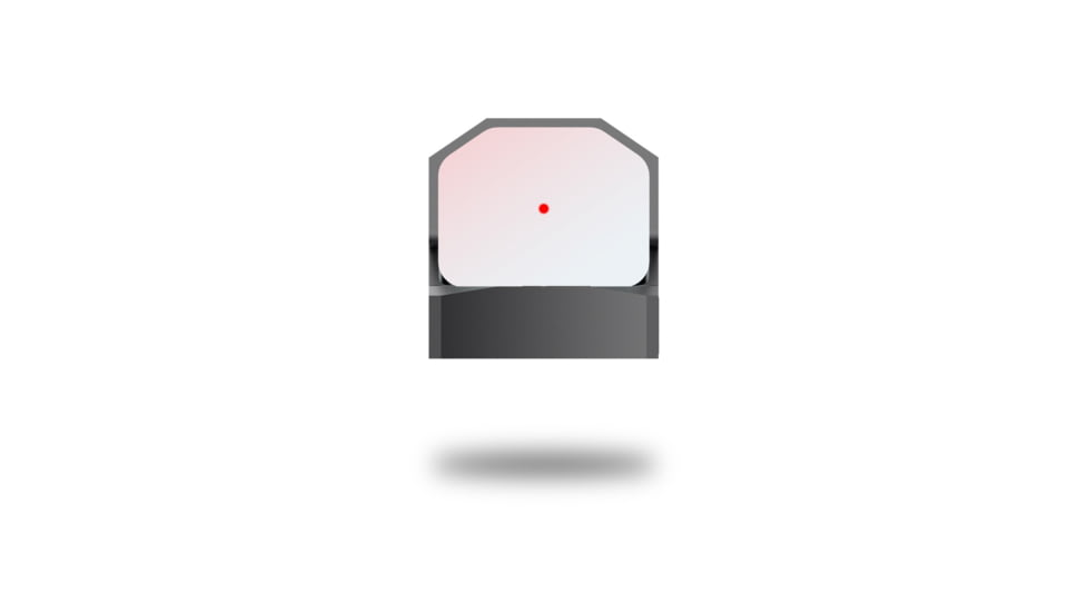 Swampfox Sentinel Ultra Compact Micro Red Dot Sight, 1x16mm, 3 MOA Red Dot Reticle, Auto Brightness, Black, SNL00116-RD