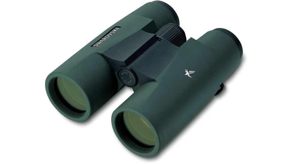 Swarovski 10x42 WB SLC Forest Green Binoculars 58110 Angular View