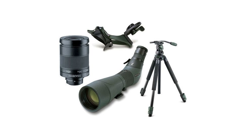 Swarovski ATS65 HD Angled Spotting Scope Digiscoping Kit w/ DCB-A Digital Camera Base &amp; Tripod
