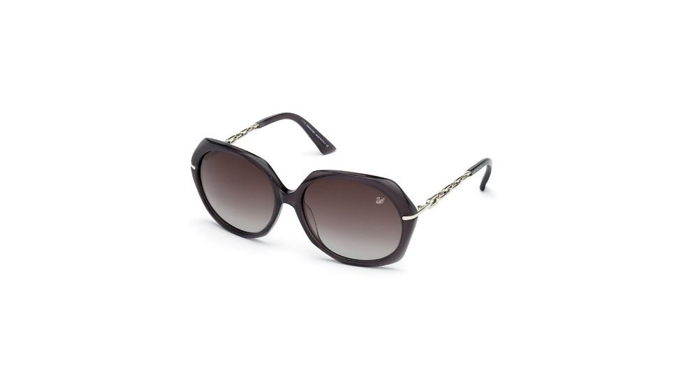 Swarovski SK0031 Sunglasses - Grey Frame Color, Gradient Smoke Lens Color