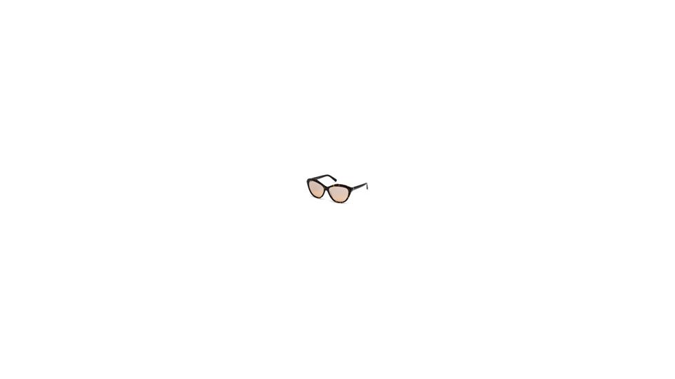 Swarovski SK0136 Sunglasses - Dark Havana Frame Color, Brown Mirror Lens Color