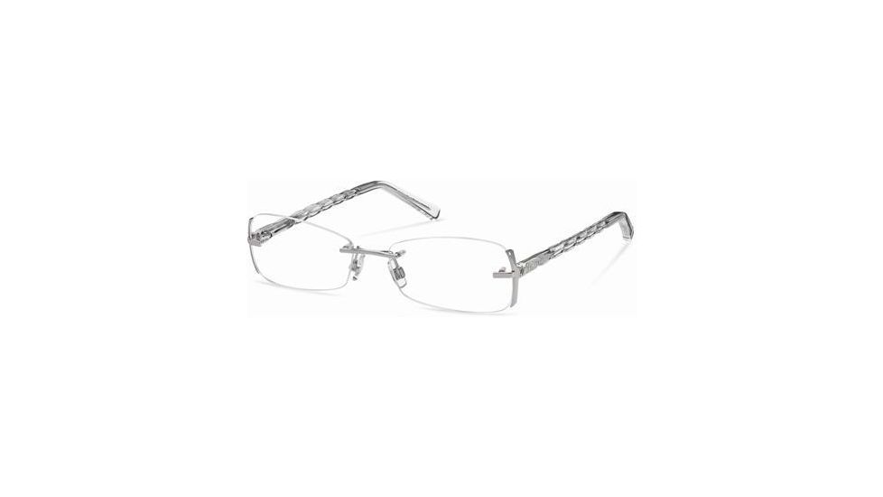 Swarovski SK5024 Eyeglass Frames - Shiny Palladium Frame Color