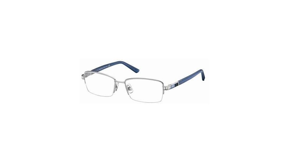 Swarovski SK5028 Eyeglass Frames - Shiny Palladium Frame Color