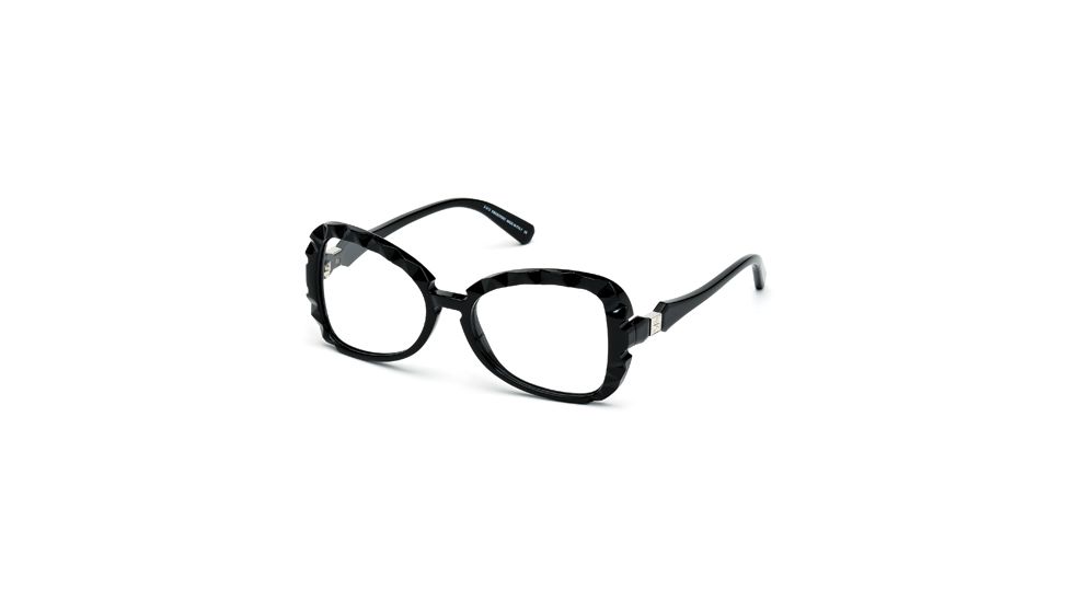 Swarovski SK5061 Eyeglass Frames - Shiny Black Frame Color