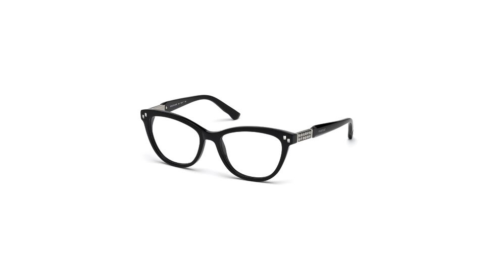 Swarovski SK5088 Eyeglass Frames - Shiny Black Frame Color