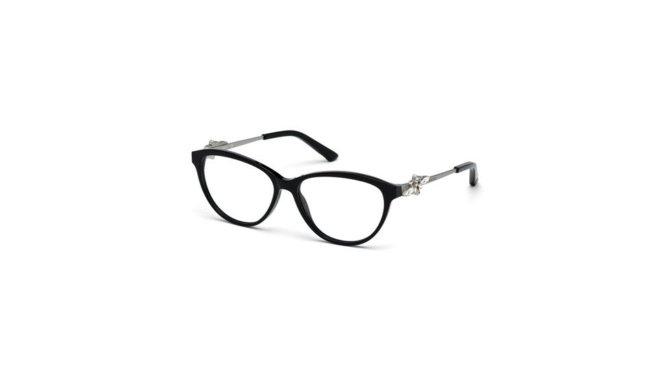 Swarovski SK5119 Eyeglass Frames - Shiny Black Frame Color