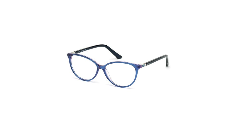 Swarovski SK5136 Eyeglass Frames - Blue Frame Color
