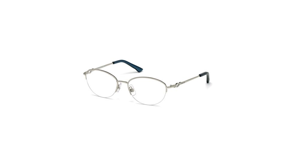 Swarovski SK5148 Eyeglass Frames - Shiny Palladium Frame Color