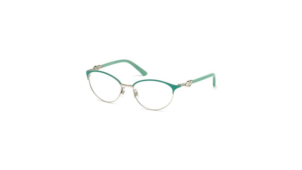 Swarovski SK5152 Eyeglass Frames - Light Green Frame Color