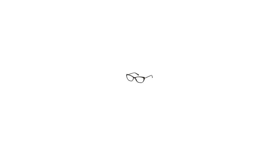 Swarovski SK5172 Eyeglass Frames - Shiny Dark Brown Frame Color