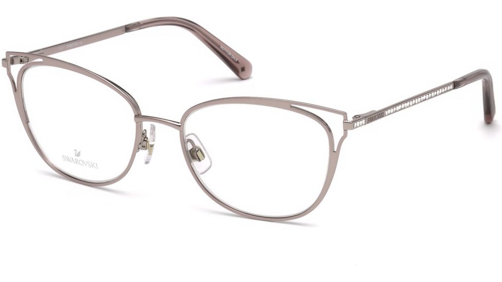 Swarovski SK5260 Eyeglass Frames - Shiny Pink Frame Color, Shiny Pink Lens Color