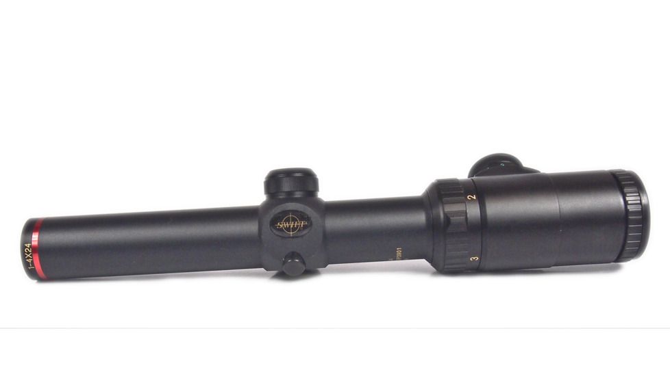 Swift 30mm Premier 1-4x24 Illuminated 2nd Focal Plane Scope-Matte, MATTE BLACK SRP3901M