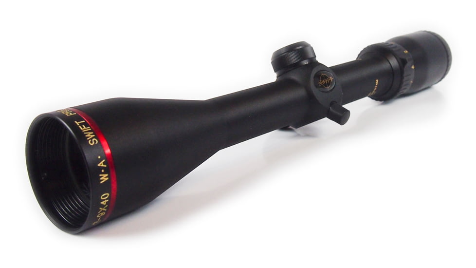 Swift Premier Waterproof 3-9x40 Quadraplex Reticle Rifle Scope, Black SRP674M-SL