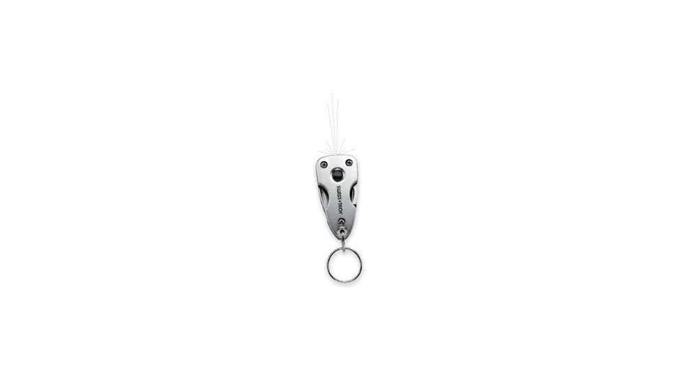 SwissTech Key Ring Multi-Tool 7-in-1, Silver STT60300