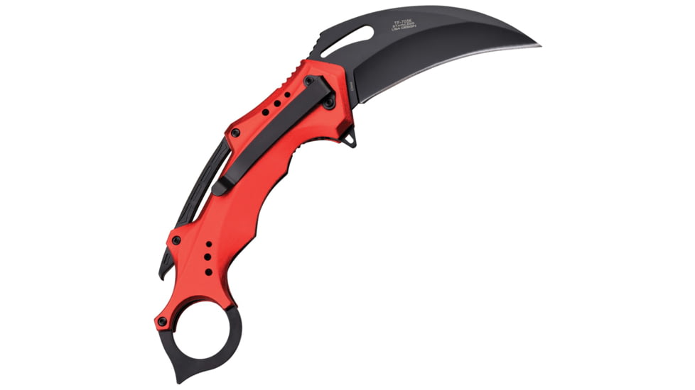 TAC Force Linerlock A/O Red