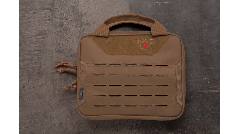 Tac-Six Crew Tactical Pistol Case, Coyote, 10816