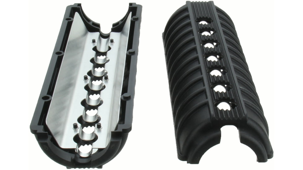 TacFire 2 Piece Drop In Handguard, 7in, Black, Small, HG01-7-P