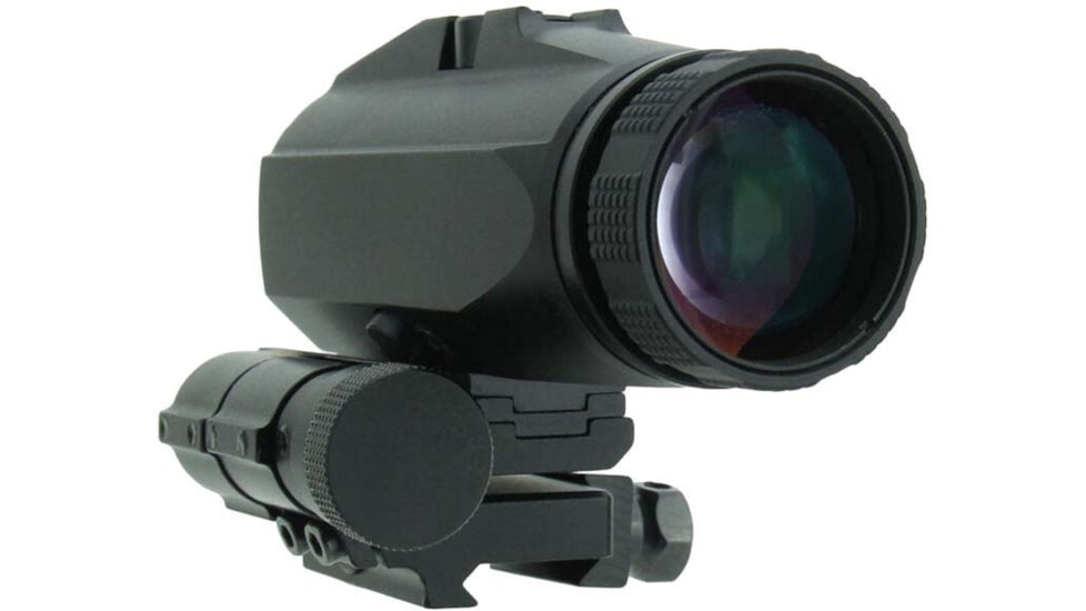 USED TacFire Flip-To-Side 3x Magnifier, Black Anodized, RDX3MB, EDEMO3
