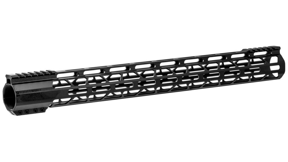 TacFire HG023081925 AR-10 Ultra Slim AR Platforms Aluminum Black Hard Coat Anod