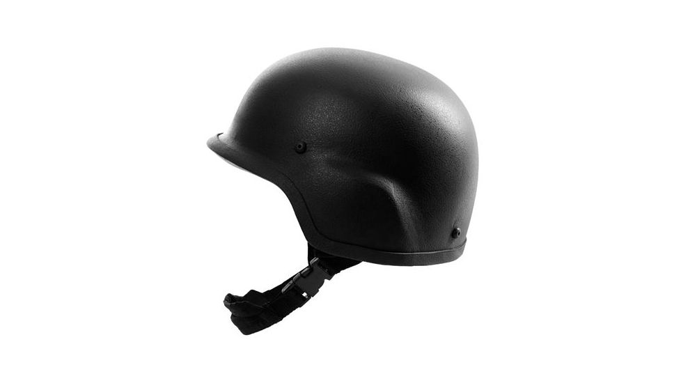 Tacprogear Standard PASGT Helmet/Standard 4 Point Adjustable Harness,Black,Medium A-PASGT1S-ST-BK-MD