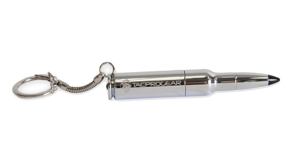 TacProGear Bullet USB, Chrome AC-USB1
