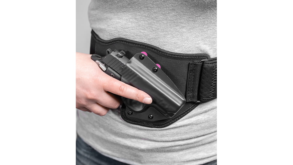 Tactica Belly Band Holster, Smith &amp; Wesson M&amp;P Shield .40 cal, Left Handed, XS, tt-BB-0405-LH-XS