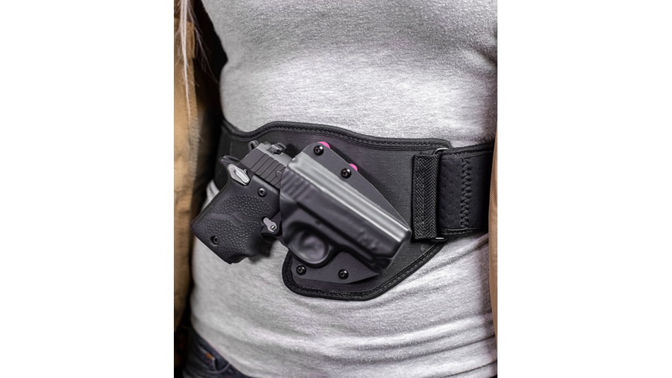 Tactica Belly Band Holster, Smith &amp; Wesson M&amp;P Shield .40 cal, Left Handed, XS, tt-BB-0405-LH-XS