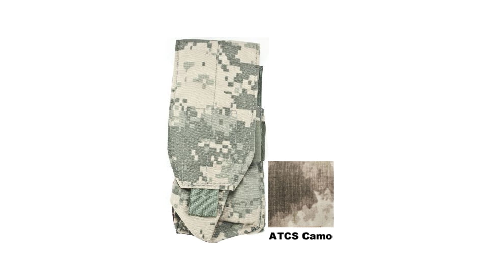 Tactical Assault Gear MOLLE M16 Mag 2 Pouch A-TACS 813404