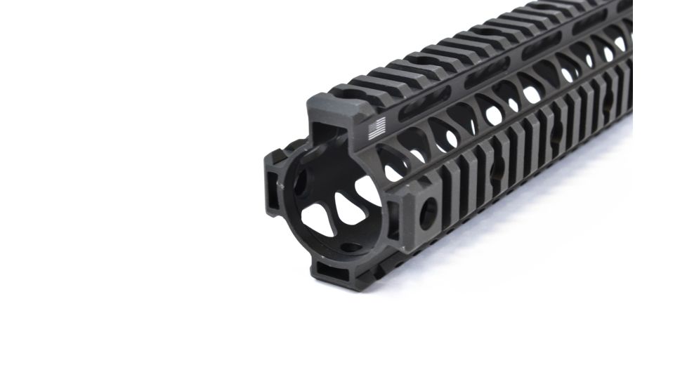 Tactical Edge WARFIGHTER 14 inch Rail System Quadrail WRS-14, Black, 856358007280