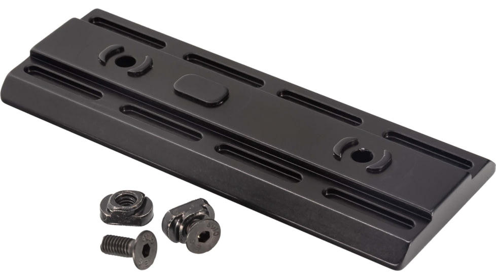 Tactical Precision Manufacturing M-LOK ARCA Rail, 4in, ARCA-AL-BLK-4
