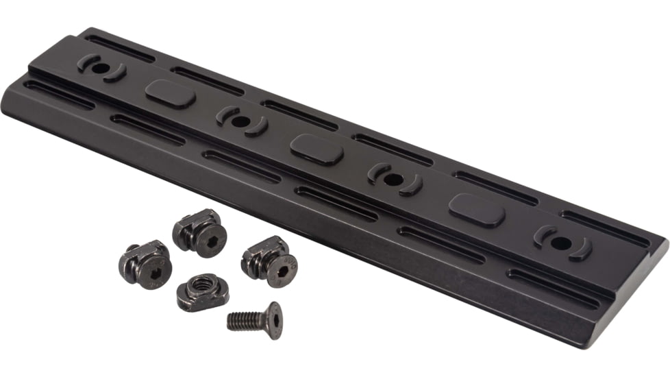 Tactical Precision Manufacturing M-LOK ARCA Rail, 6in, ARCA-AL-BLK-6