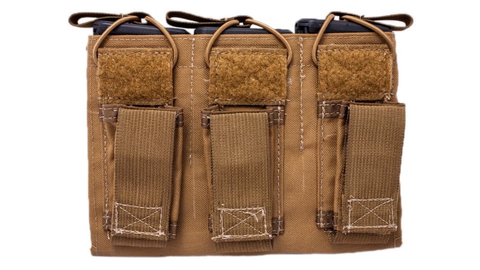 Tactical Tailor 5.56 Triple Mag Panel 30rd w/ Magna Mag, Coyote Brown, 10100-14