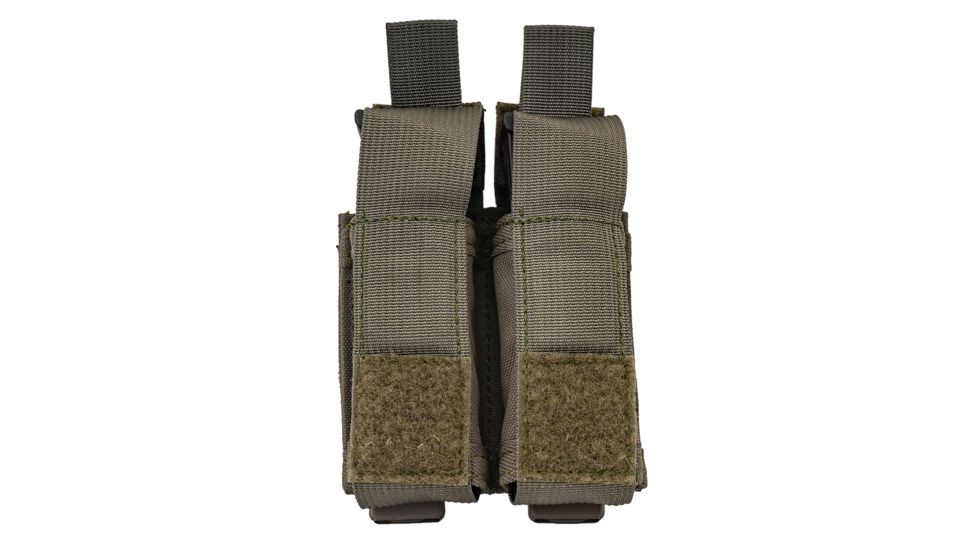 Tactical Tailor Fight Light Magna Mag Double Pistol Mag Pouch, Ranger Green, 10073LW-6