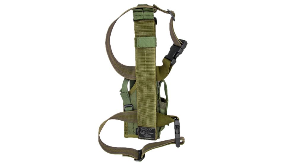 Tactical Tailor Tactical Thigh Holster, G20/21 w/Jump, Left Hand, Olive Drab, 67401-1