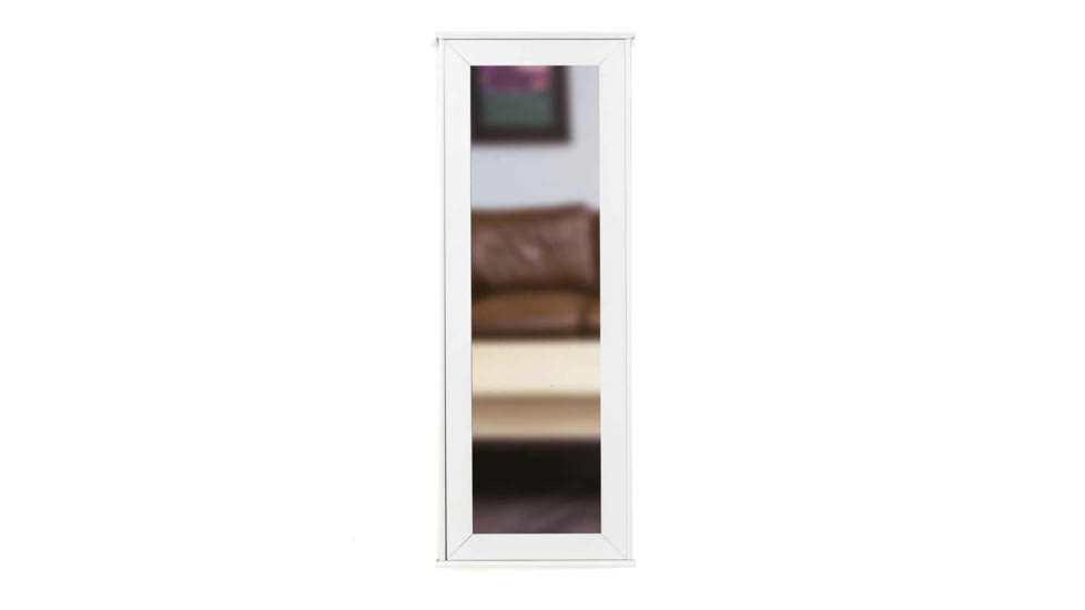 Tactical Walls 1450 Sliding Mirror Bundle, Inserts Mirror Cover, 2 Large and 1 Small Attachment Magnets, White, BM50SLWTBKM2N52