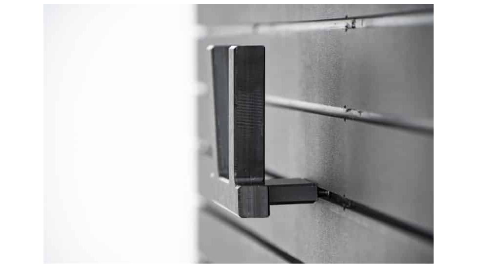 Tactical Walls ModWall Double Stack Hanger, Duo Facing, Black, MW9MM2