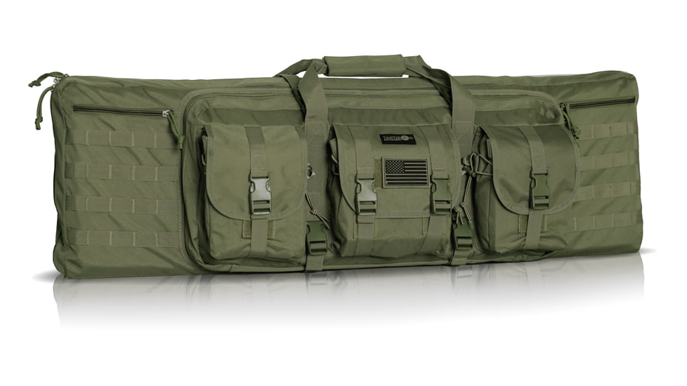 Tacticon Armament BattleBag Double Rifle Bag, 42 in, Green, BB42GN