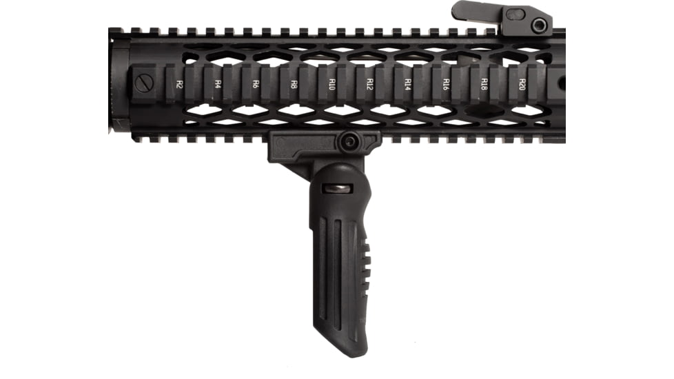 Tacticon Armament BattleGrip 5 Foldable Rifle Foregrip, Black, BG05BK