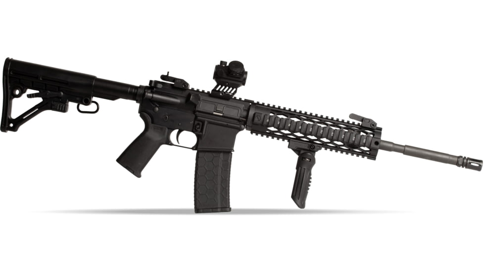 Tacticon Armament BattleGrip 5 Foldable Rifle Foregrip, Black, BG05BK