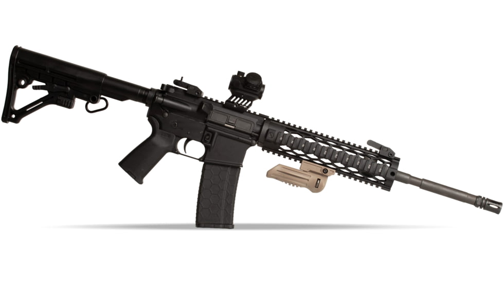 Tacticon Armament BattleGrip 5 Foldable Rifle Foregrip, Tan, BG05TN