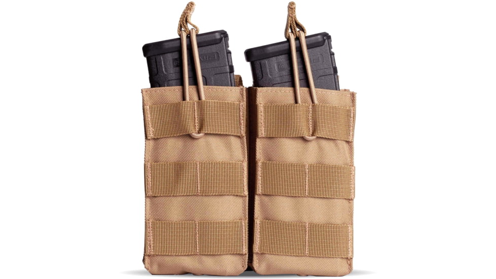 Tacticon Armament Double Rifle Mag Pouch, Tan, 736283220872/R2-BP-TN