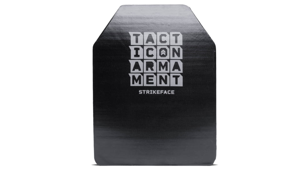 Tacticon Armament Level 3 Plus 4.4 lbs Multi-Curve Armor Plate, Black, 9.5x12.5, TA-SPP-III