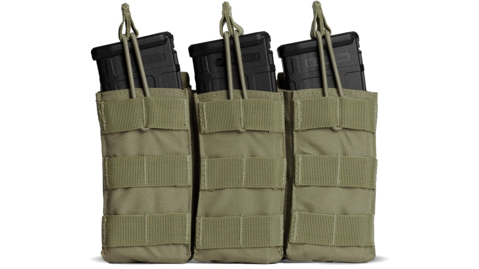 Tacticon Armament Triple Rifle Mag Pouch, OD Green, R3-BP-GN